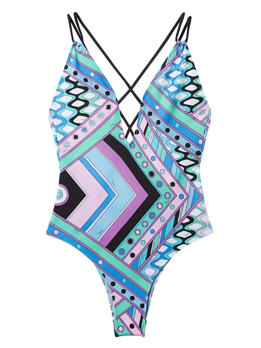 Vivara-print swimsuit - 1