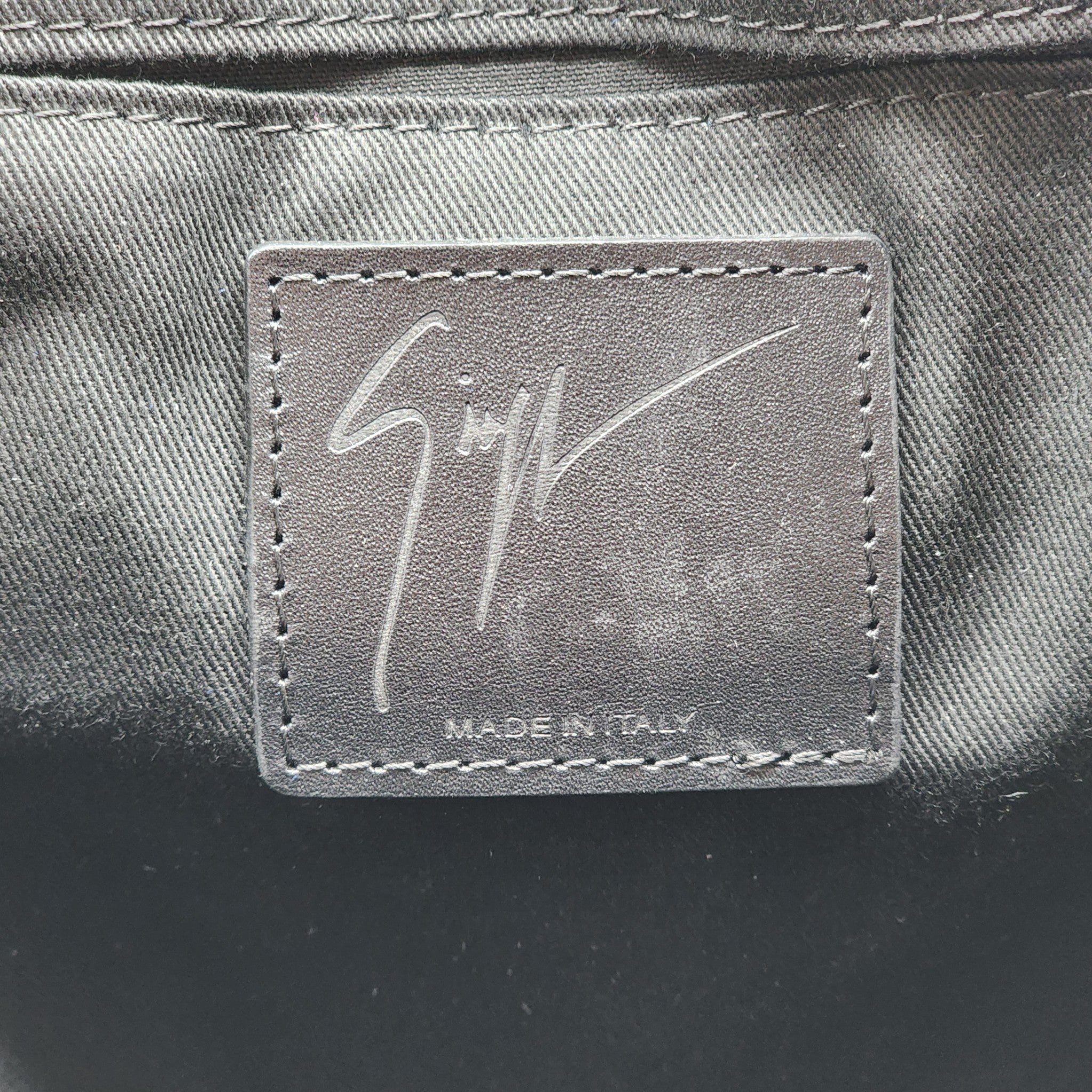 Giuseppe Zanotti Kilo XS Mini Backpack - Velvet - Black - 5