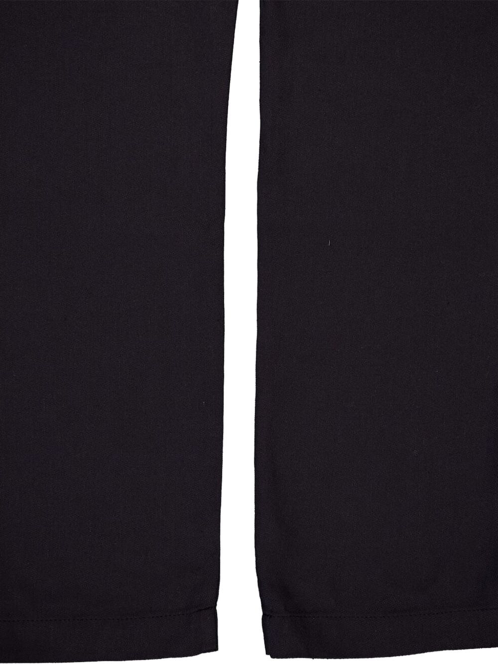linen drawstring trousers - 3