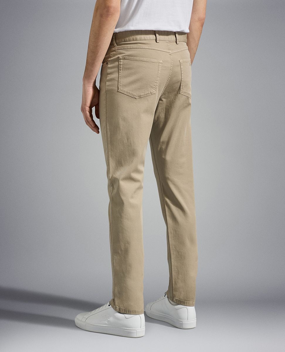 Stretch organic cotton soft touch trousers - 4