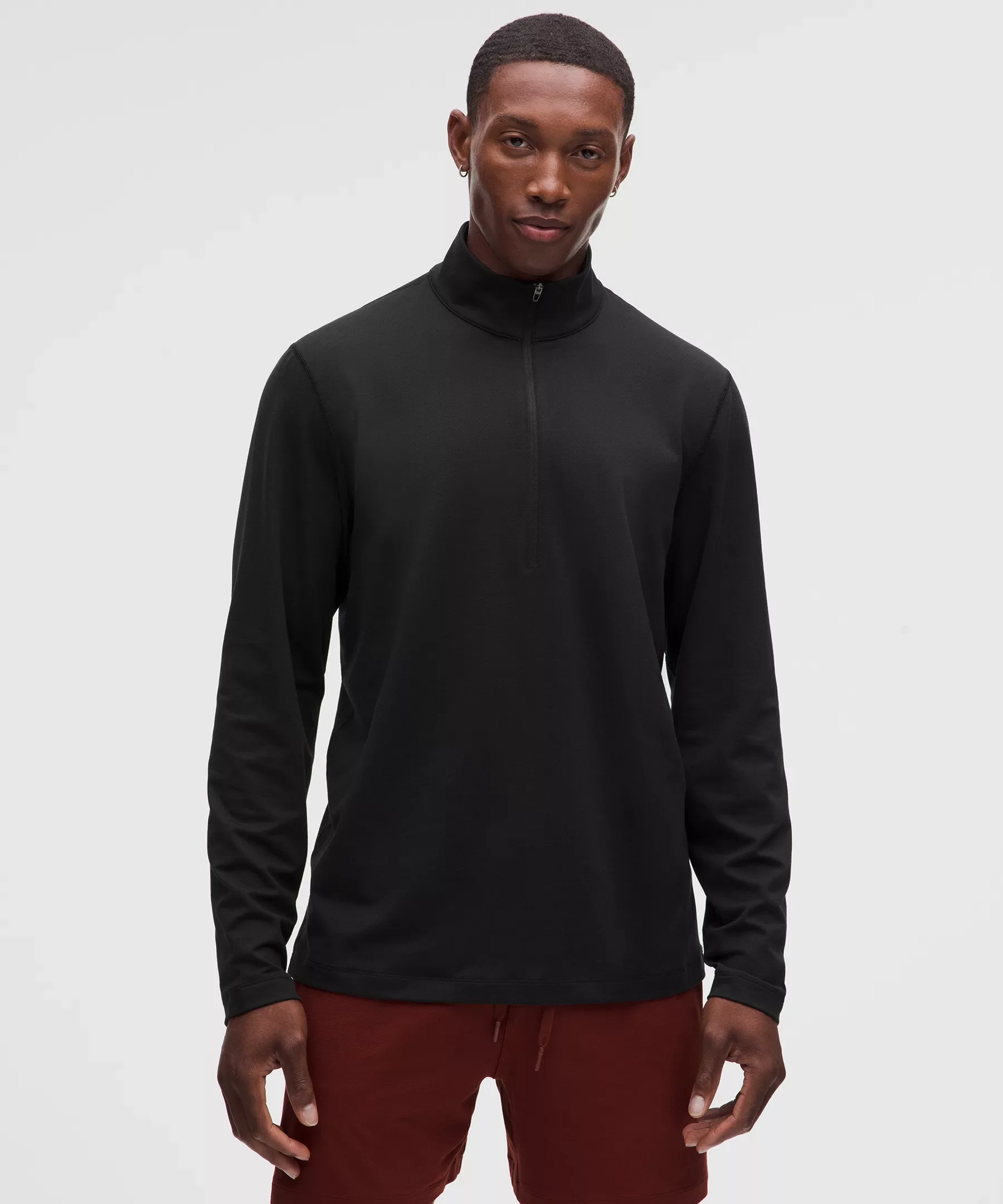 Mesh Soft Jersey Half Zip - 1