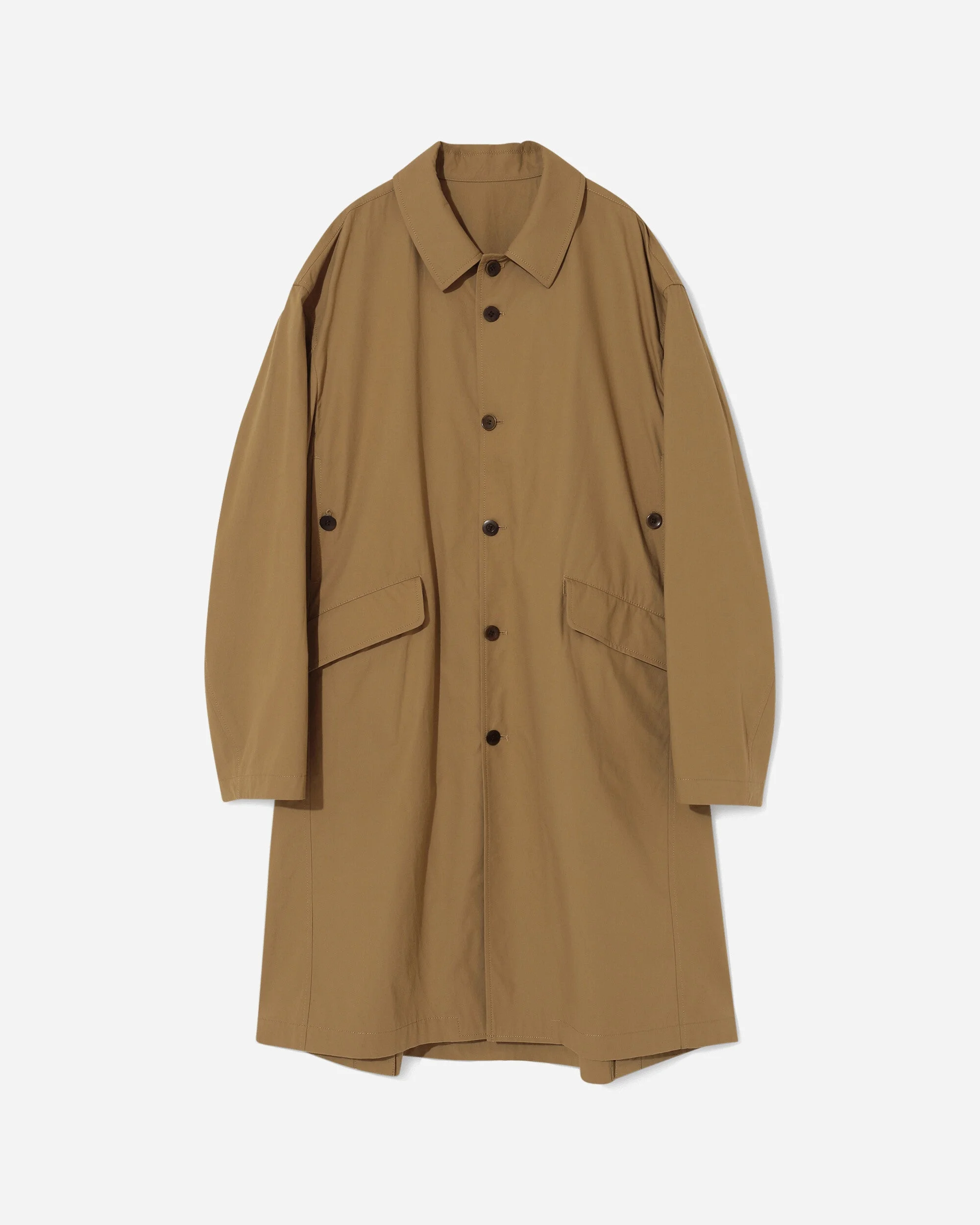Men's Cotton Coat Beige - 1