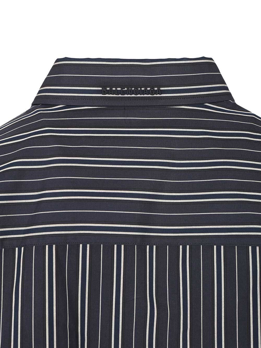 Semi Fitted Shirt Shirts Blue - 5
