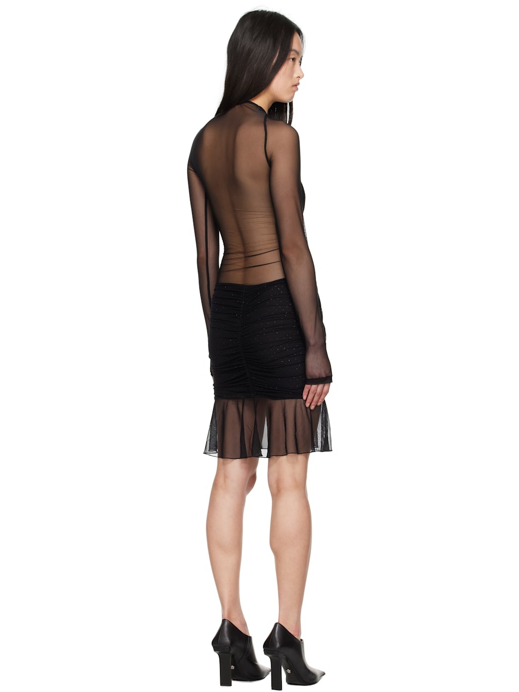 Black Crystal Minidress - 3