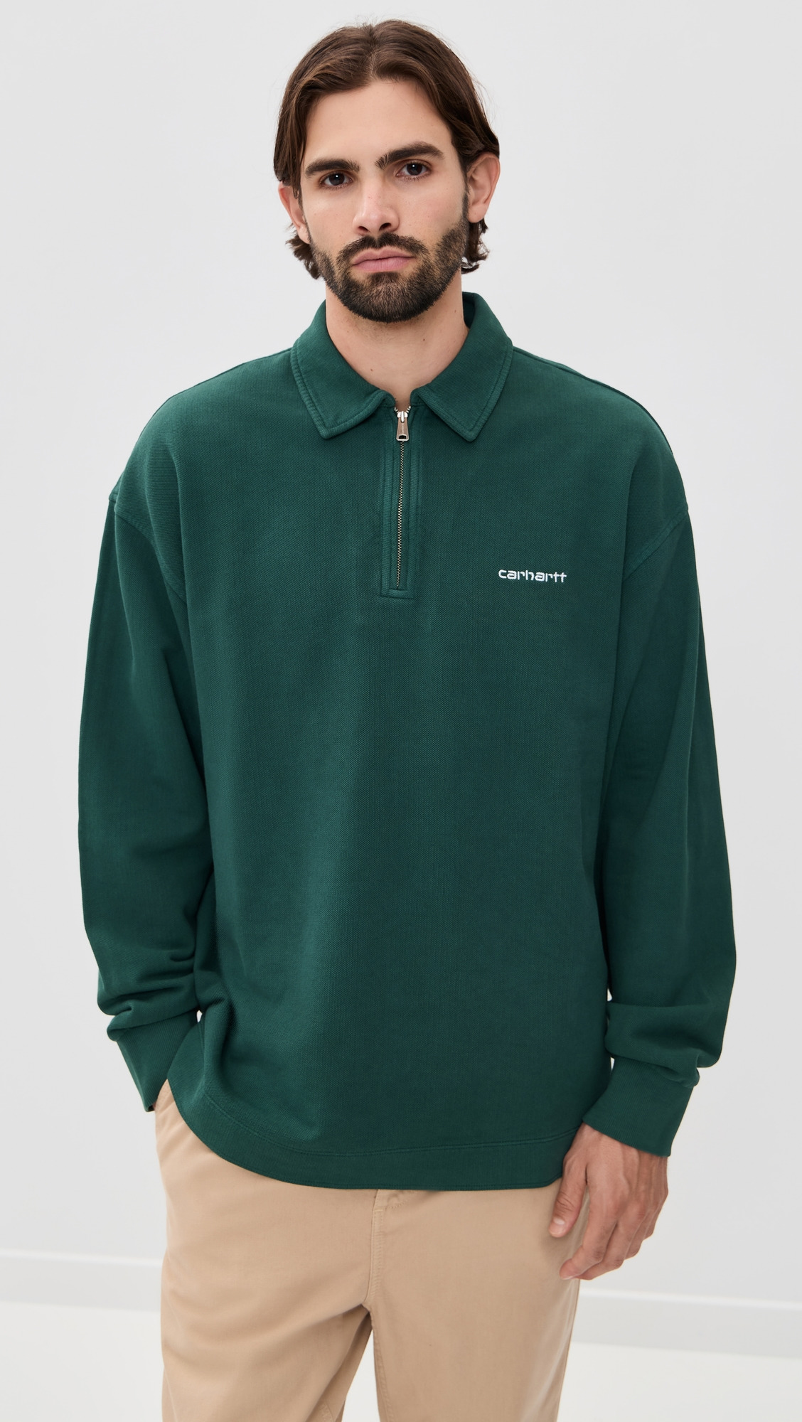Piqu Script Sweater - 6