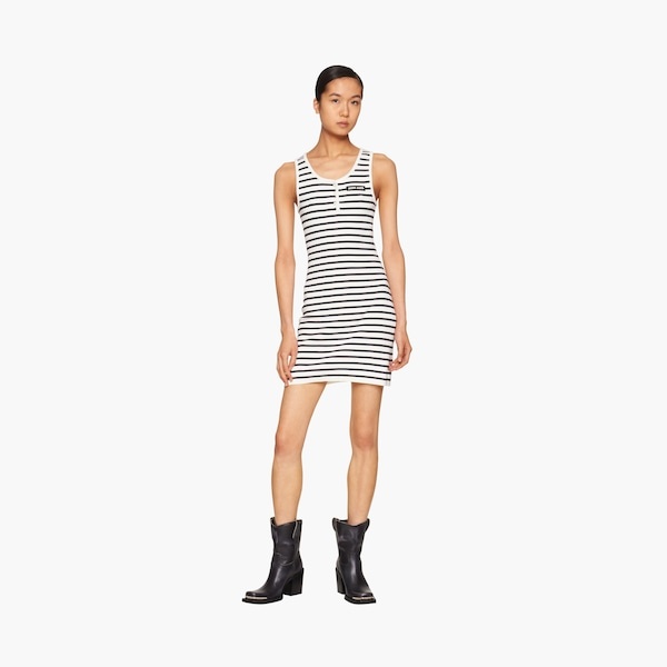 Cotton mini-dress - 6