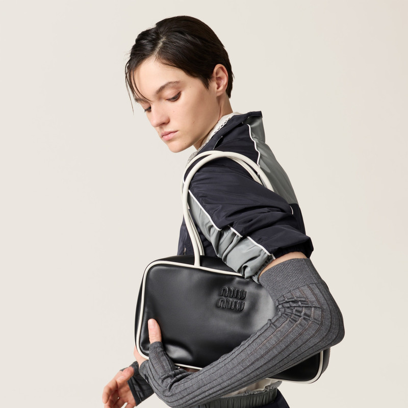 Miu Miu Beau leather bag outlook