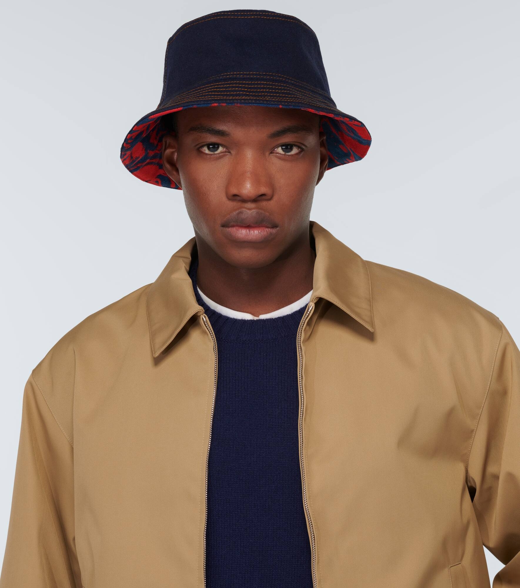 Denim bucket hat - 2