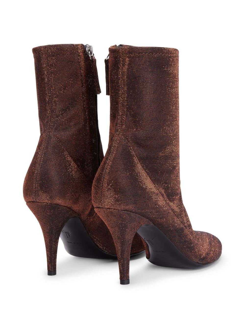 Felicienne metallic ankle boots - 3