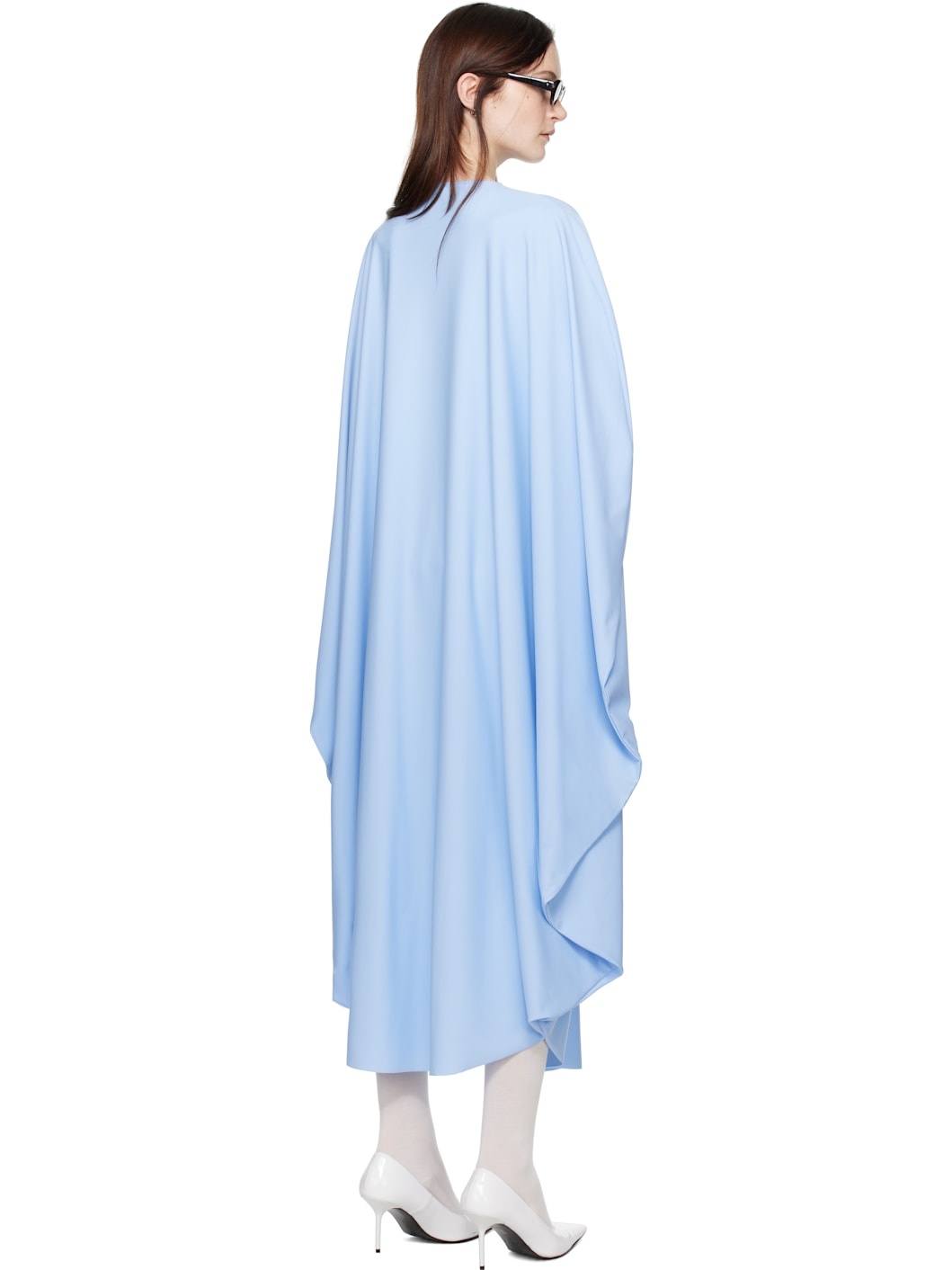 Blue Cercle Midi Dress - 3