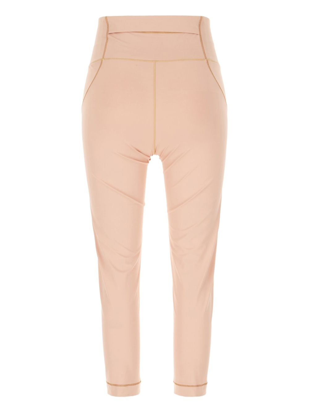 gold-trimmed trousers - 2