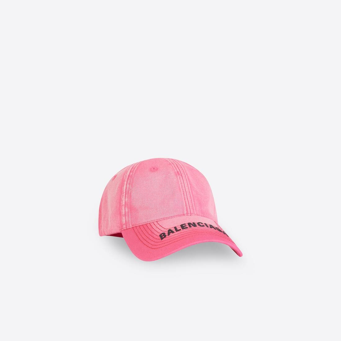 Balenciaga Cap in Fuchsia/black - 3