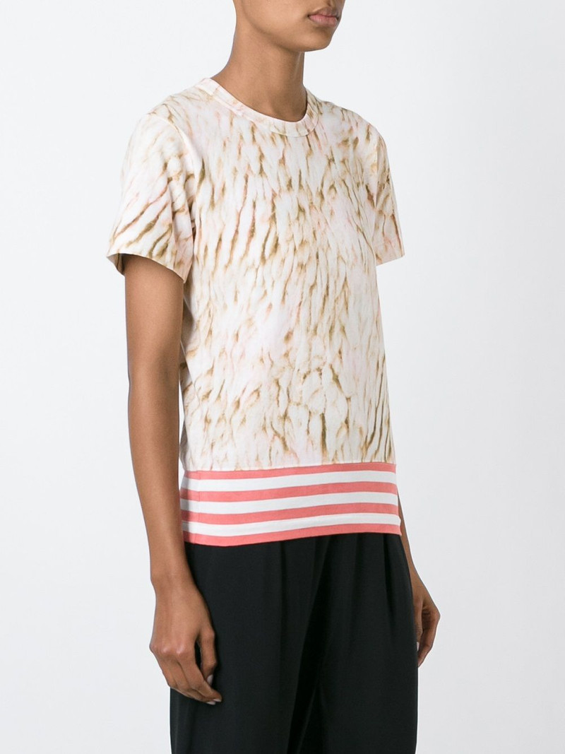 abstract print T-shirt 4
