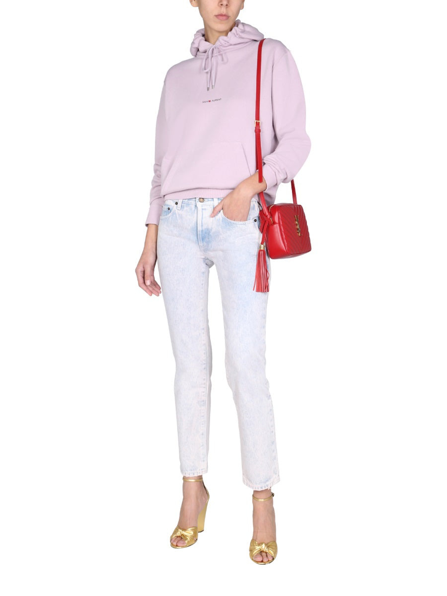 Saint Laurent Women Low Waist Denim Jeans - 1
