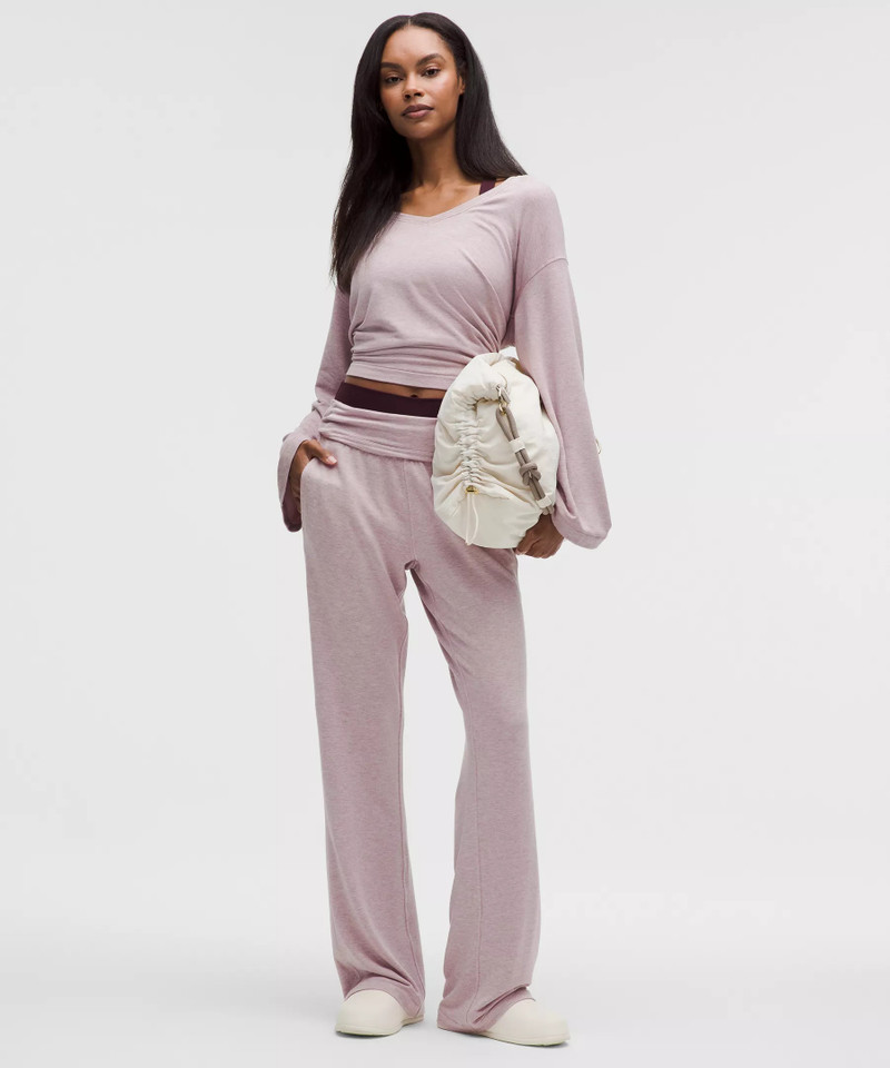 BeCalm Mid-Rise Flared Pant 1