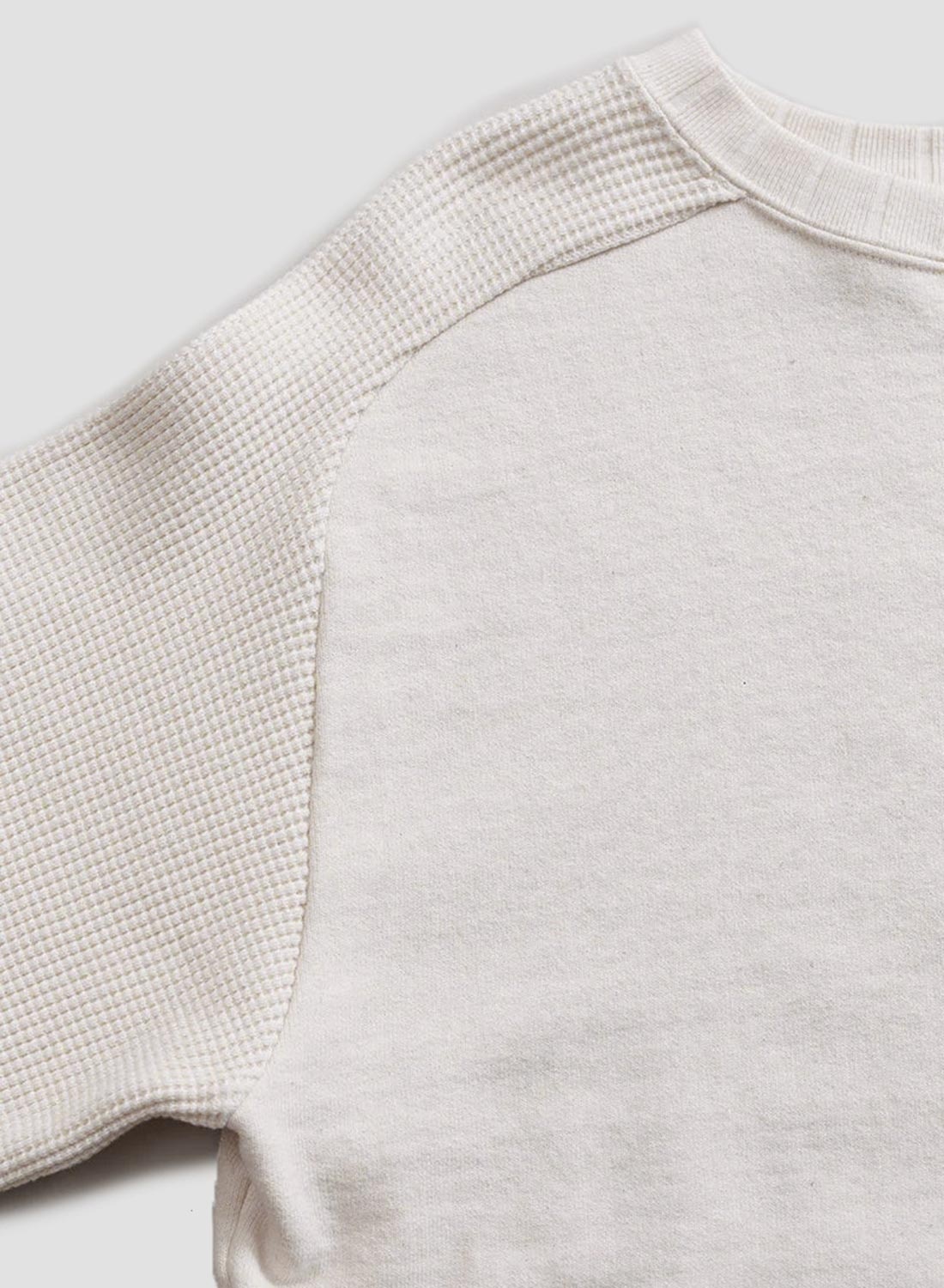 Army Crew Jersey Mix in Ivory - 4