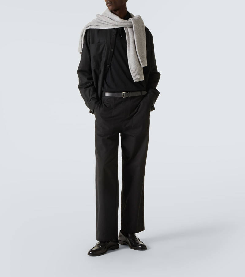 ZEGNA Wool polo shirt outlook