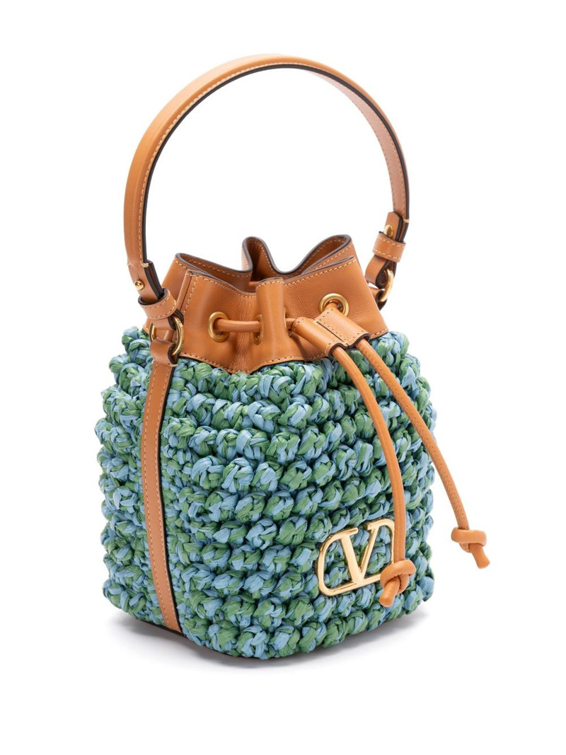 mini VLogo Signature bucket bag 3