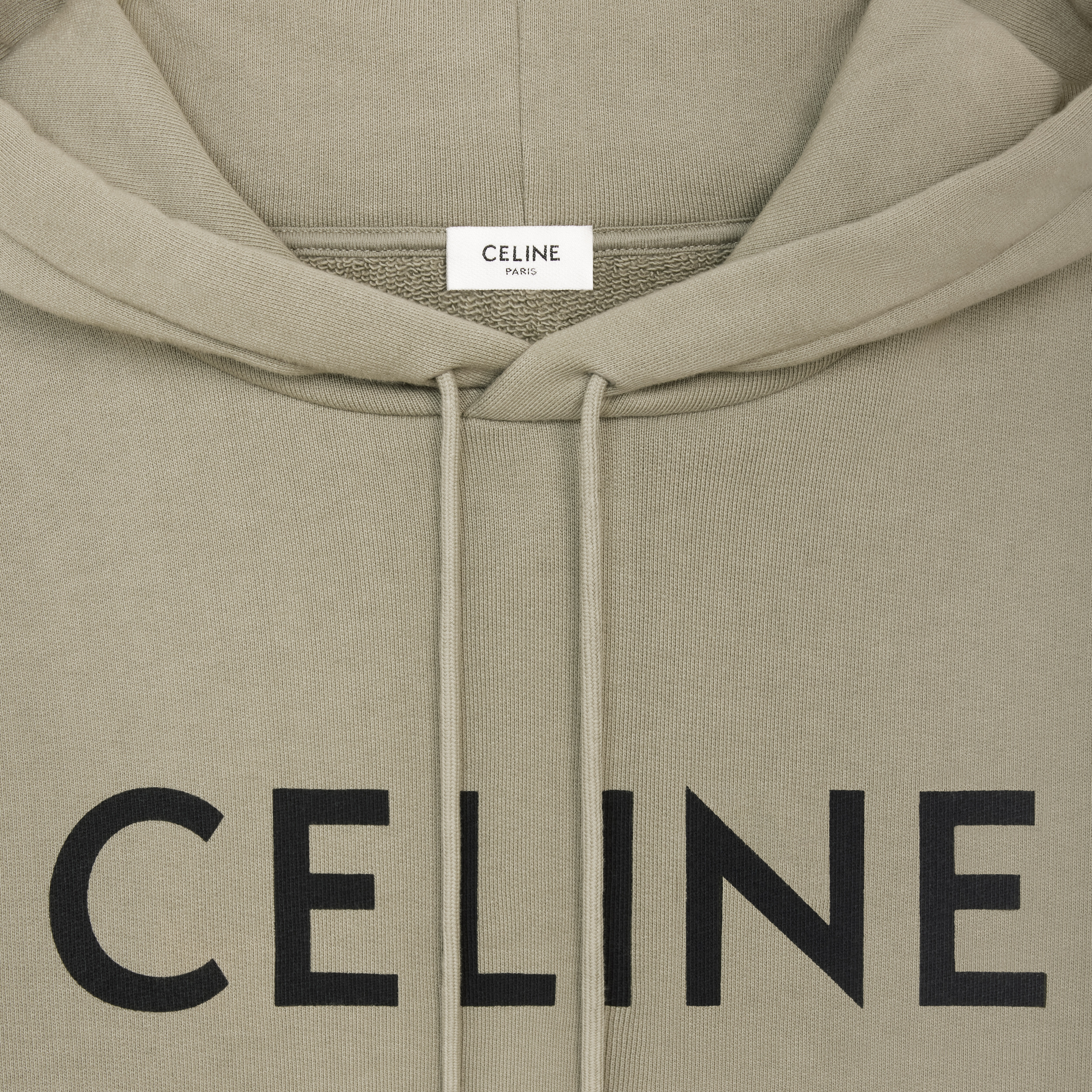 CELINE HOODIE IN COTTON FLEECE - 3