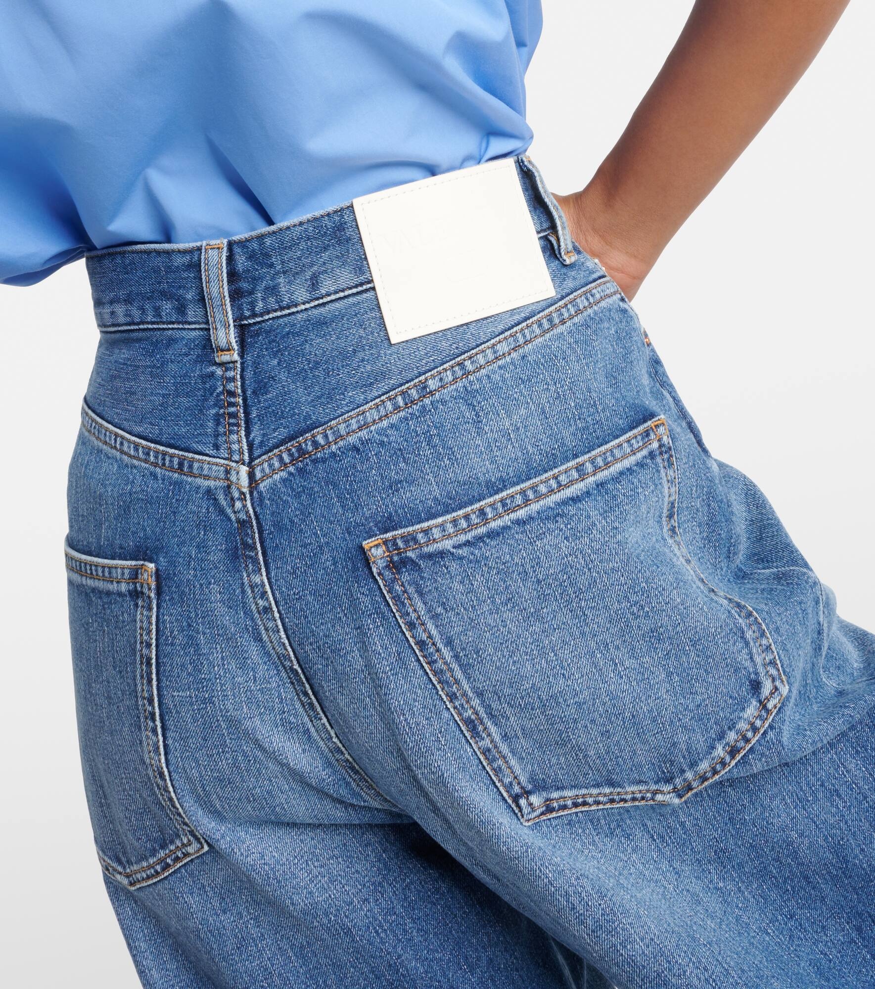 High-rise straight jeans - 6