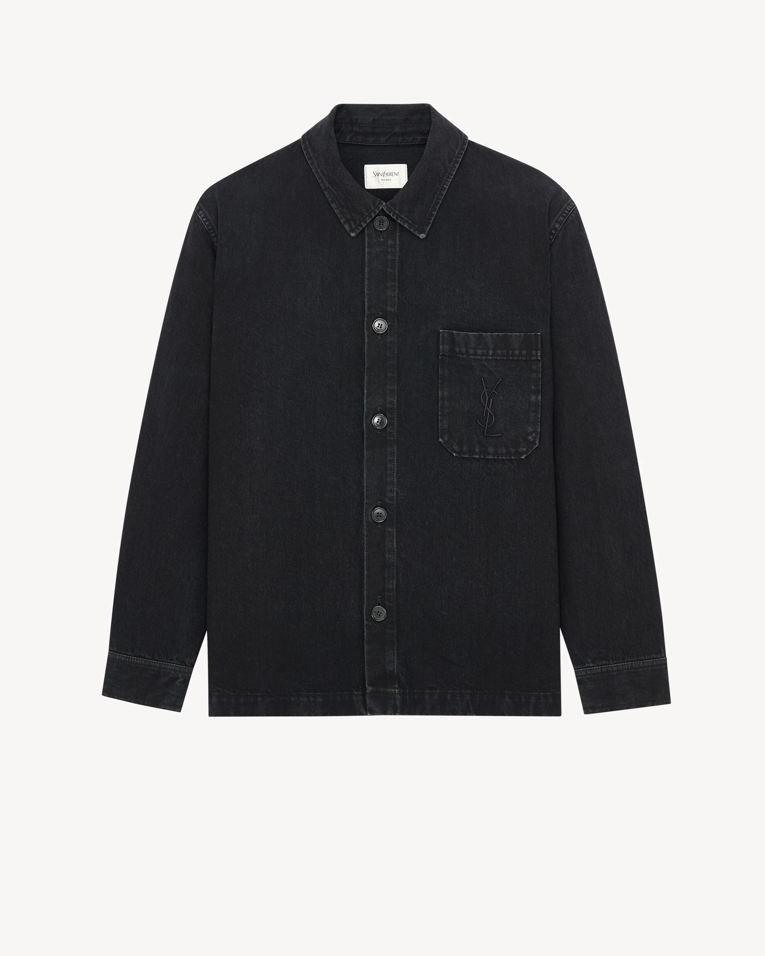 CASSANDRE OVERSHIRT IN COTTON LINEN GABARDINE - 1