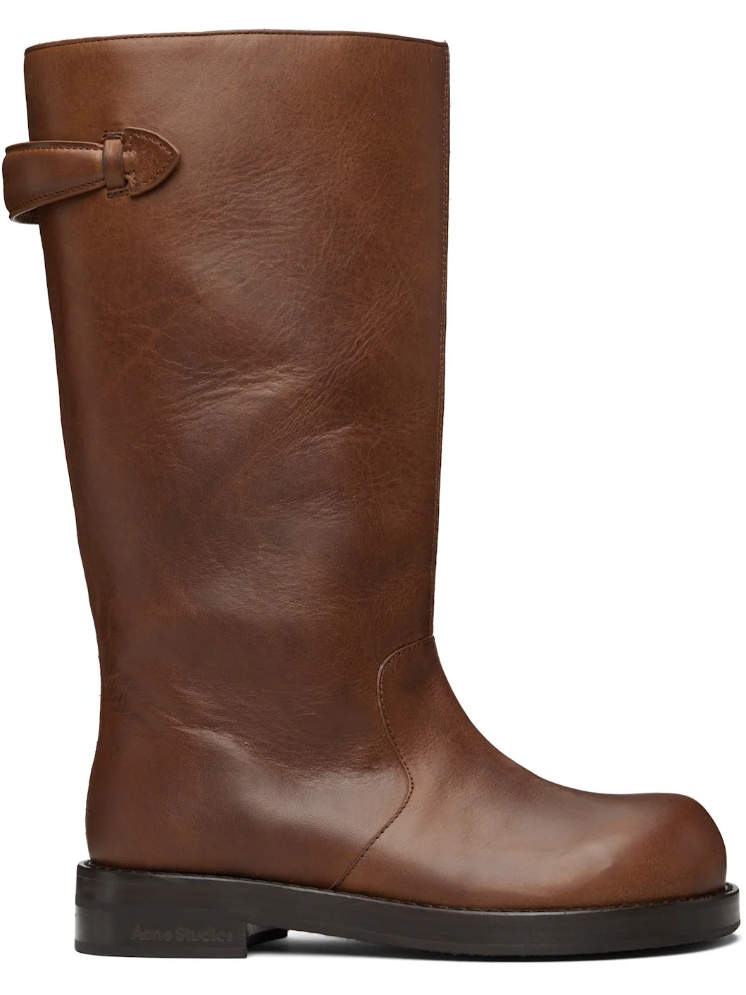 Brown Leather Boots - 1