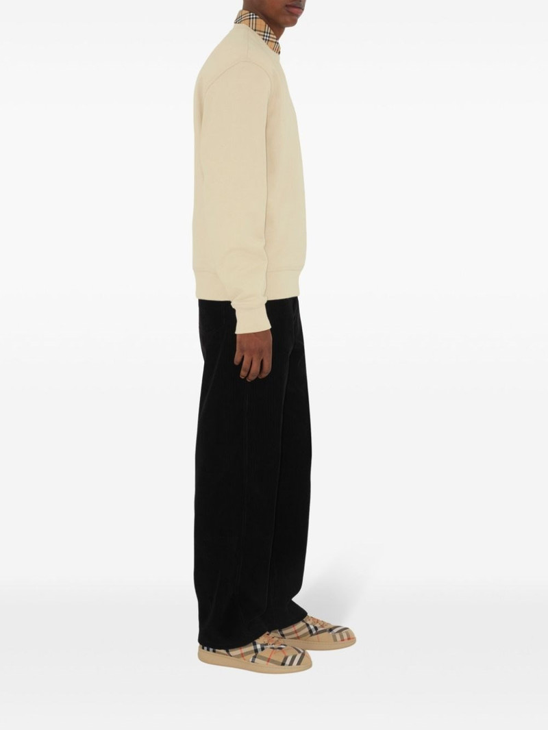Burberry Cotton crewneck sweatshirt outlook