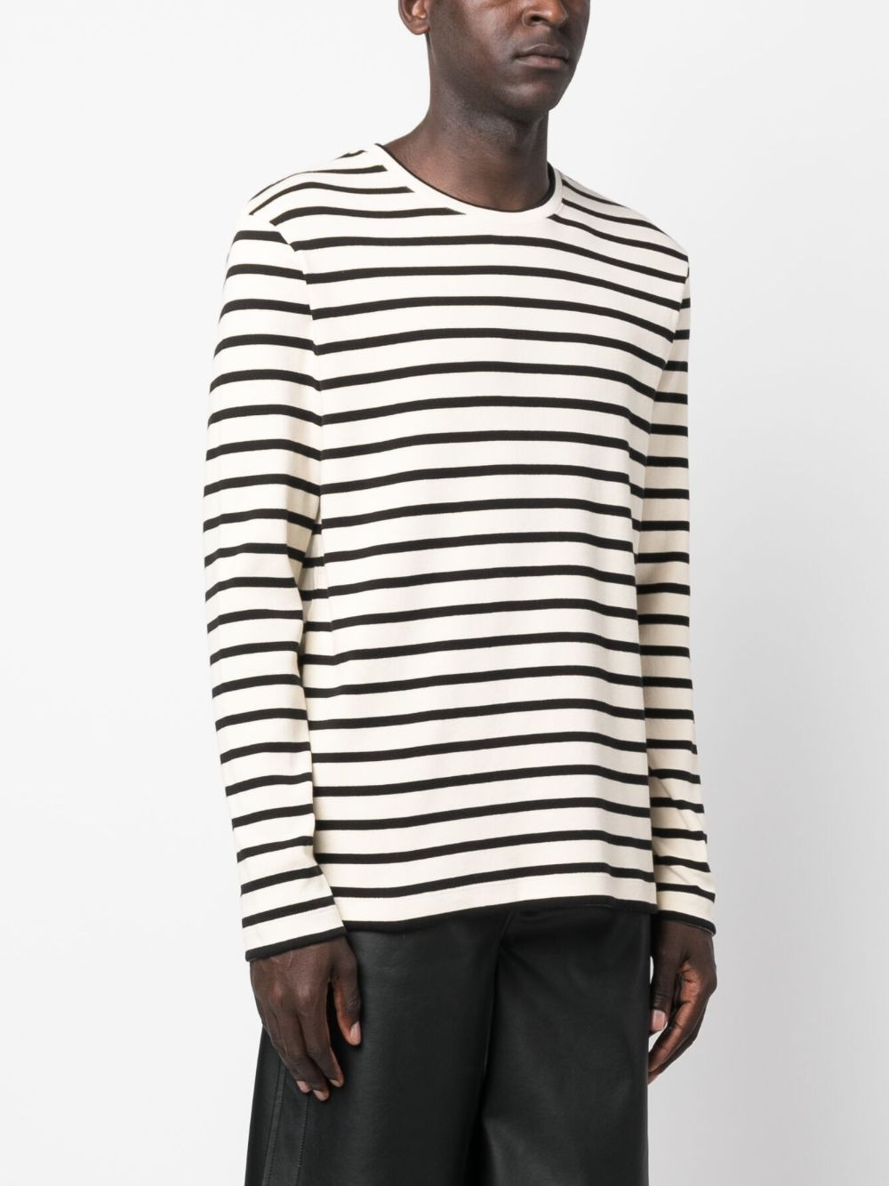 Jil Sander Men Cotton Long Sleeve T-Shirt - 3
