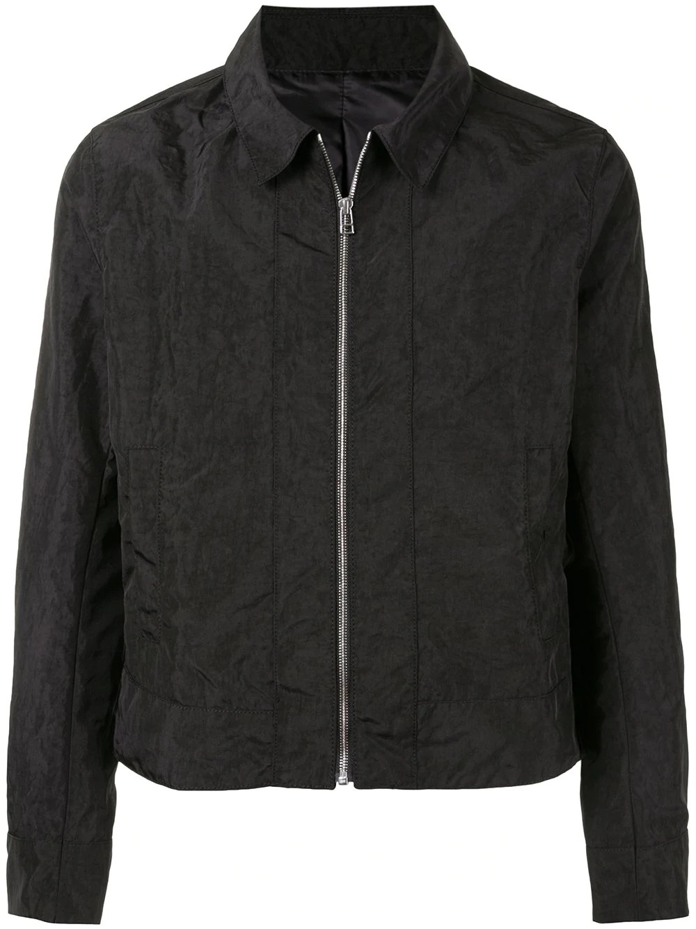 zipped bomber jacket - 1