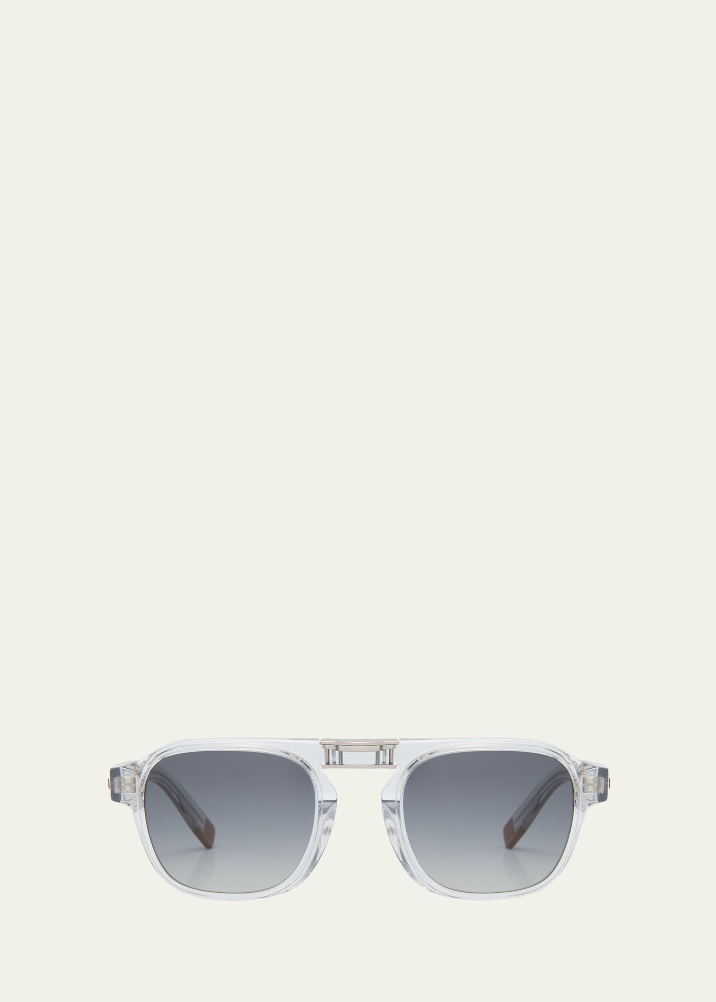Men's Polarized Acetate Square Sunglasses - 1