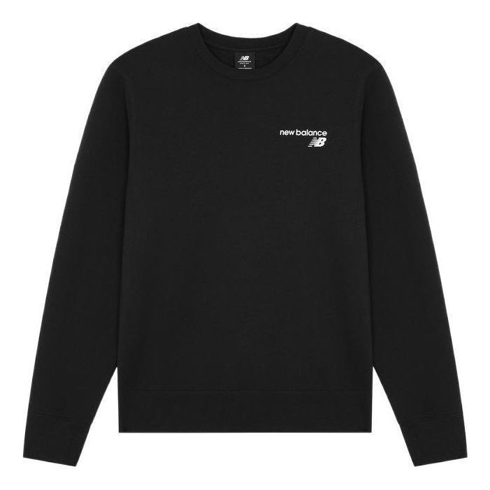 New Balance Classic Core Men Sweatshirt 'Black White' MT03911-BK - 1