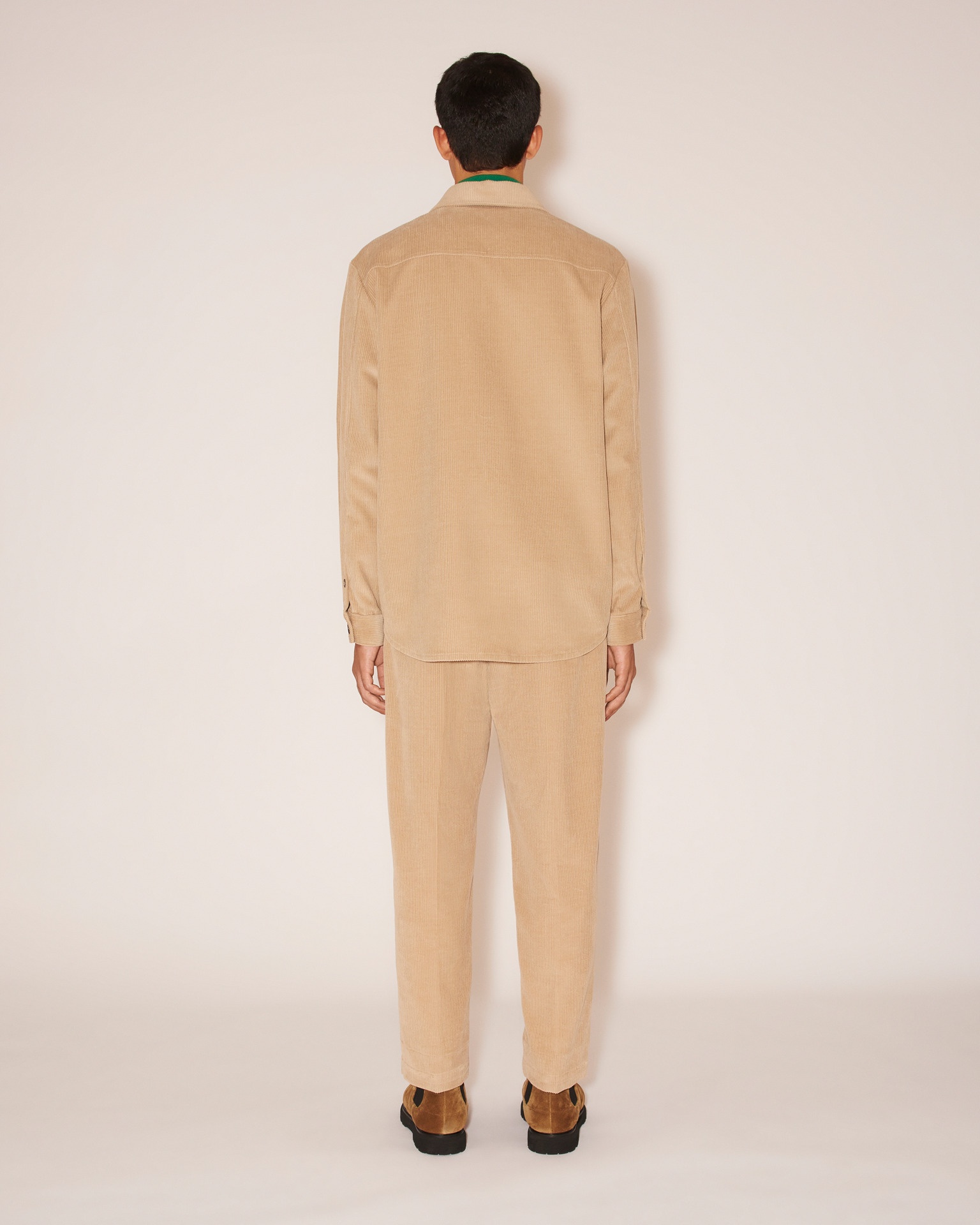 FRED - Corduroy shirt - Cement gray - 4