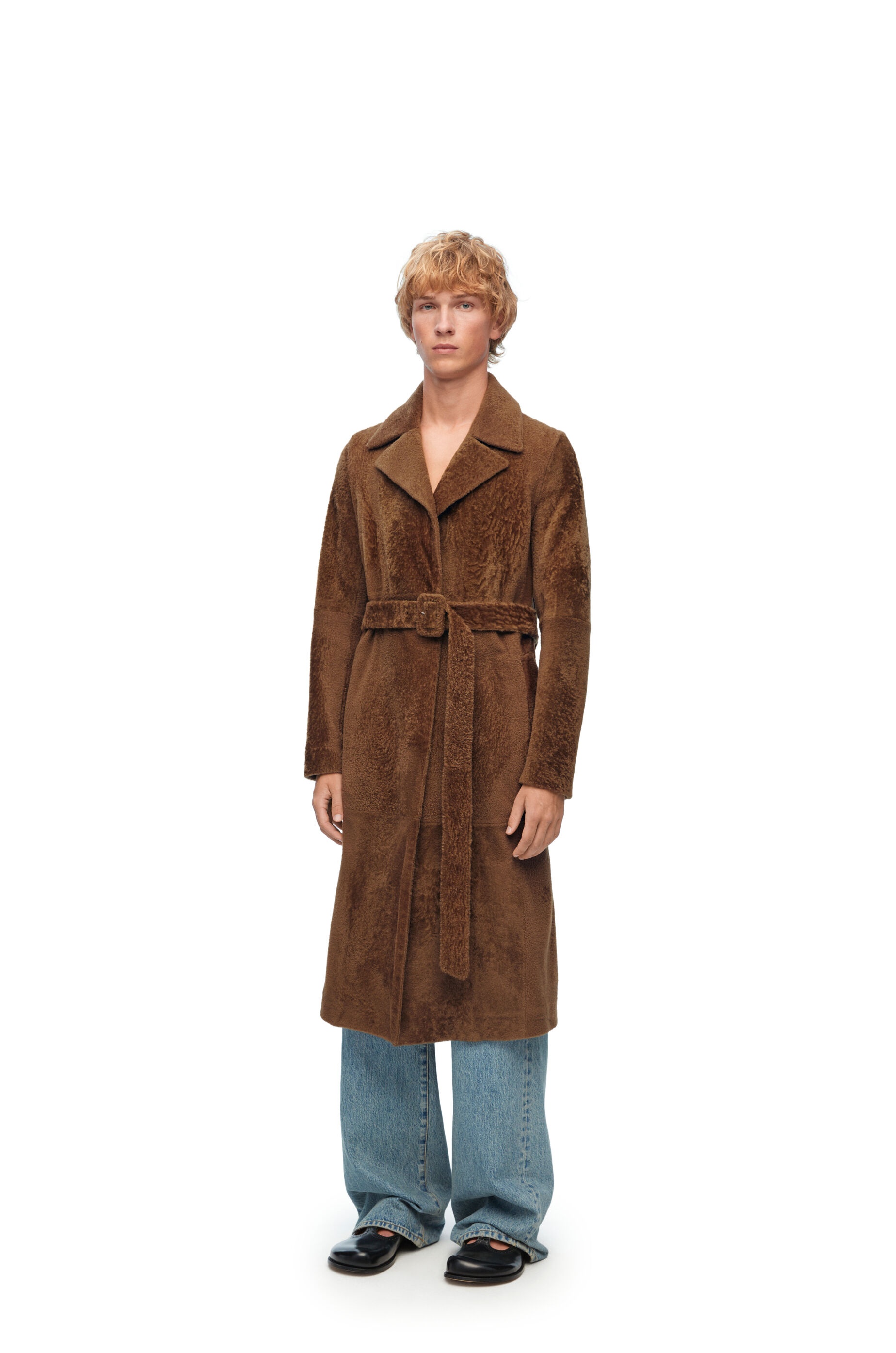 Coat in shearling - 3