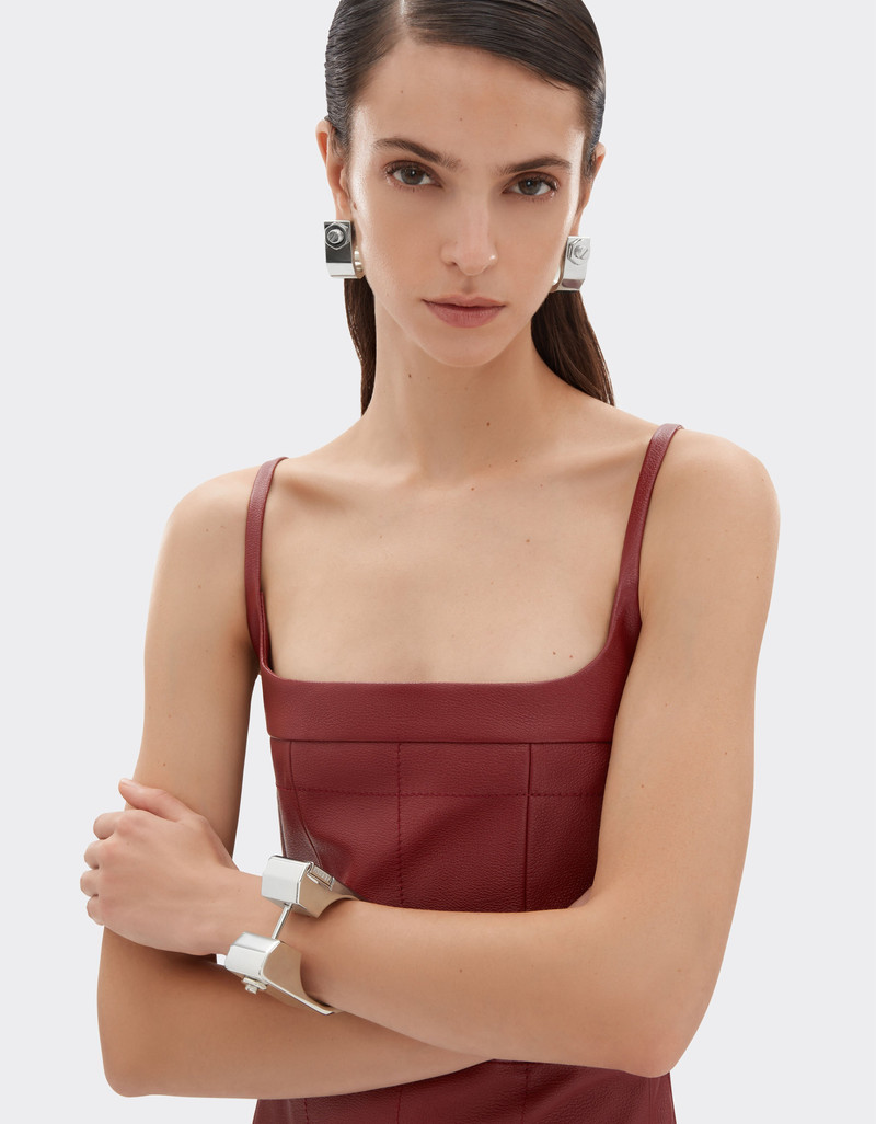 Ferrari Polished chrome bracelet outlook