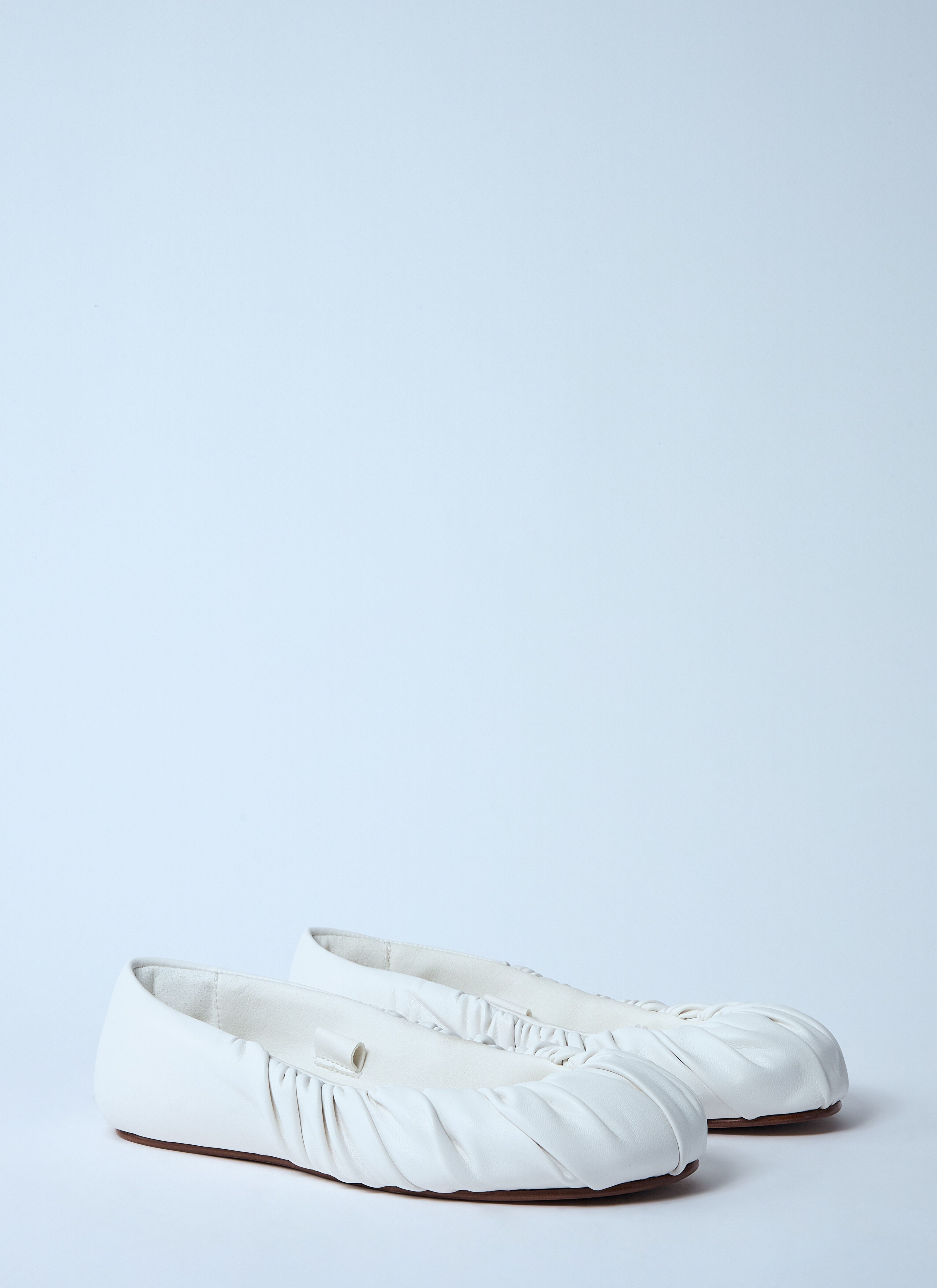 Tied Ballerina Flats - 2