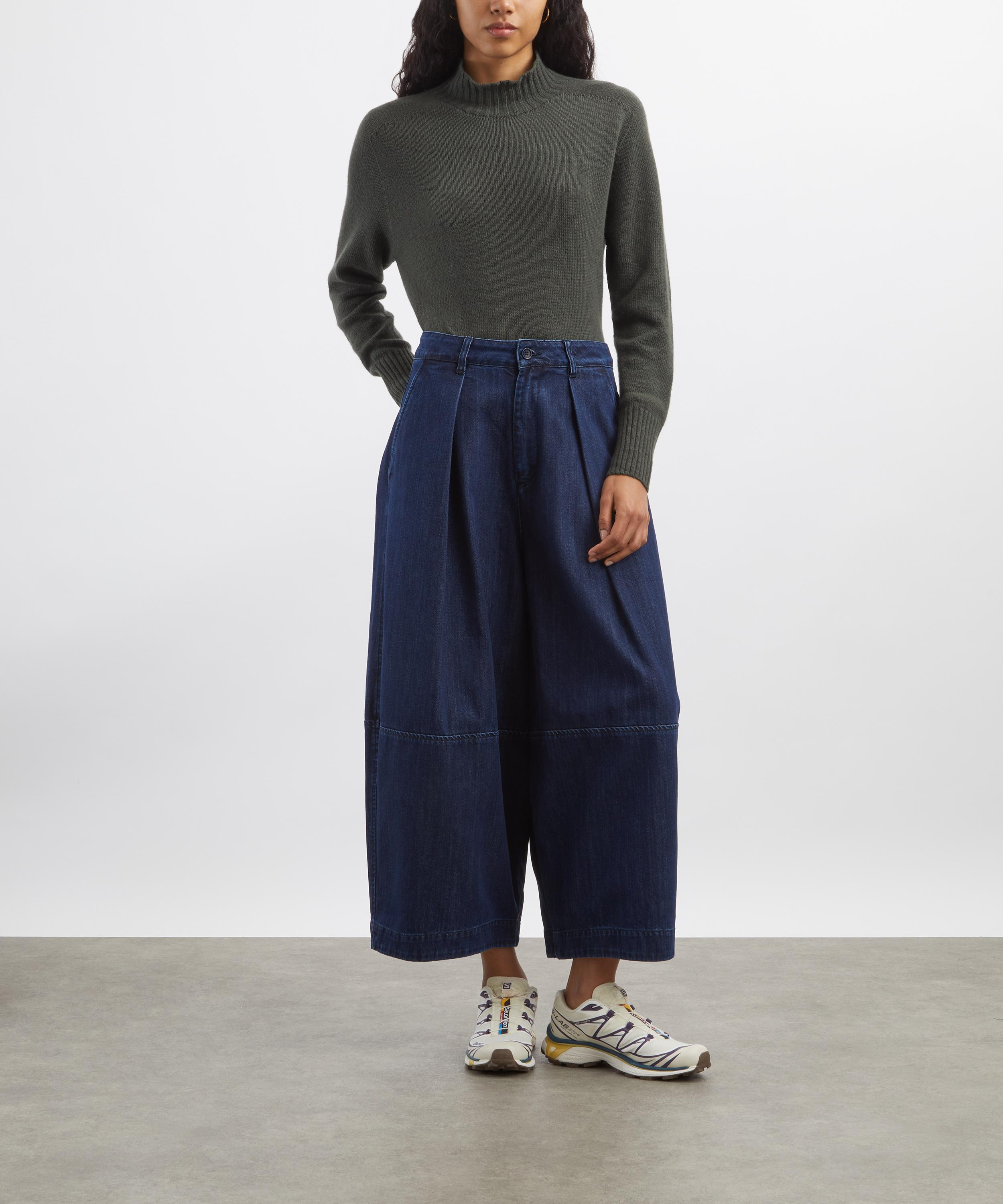 Green Bryter Cashmere-Merino Wool Jumper - 2