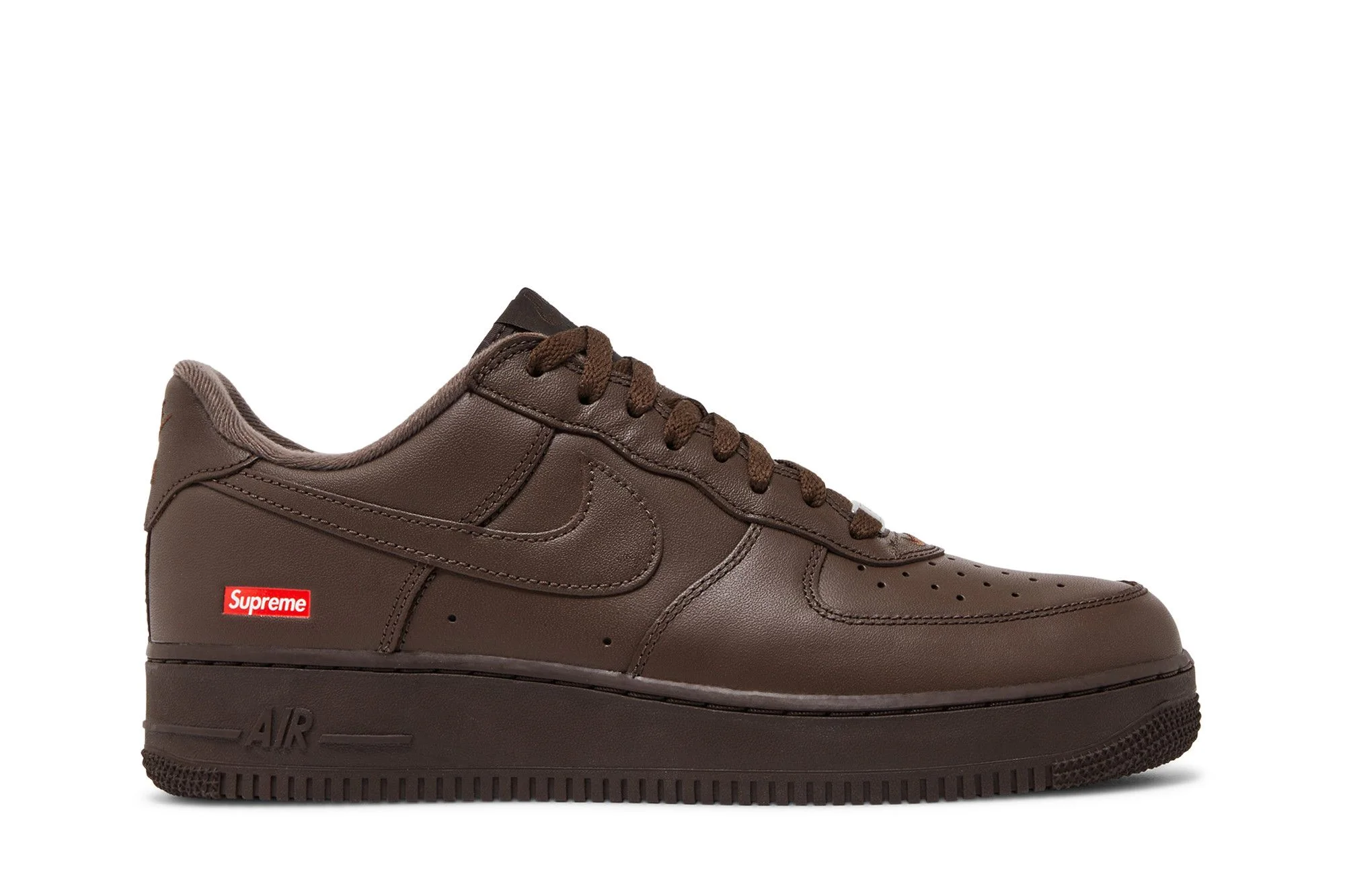 Supreme x Air Force 1 Low 'Box Logo - Baroque Brown' - 1
