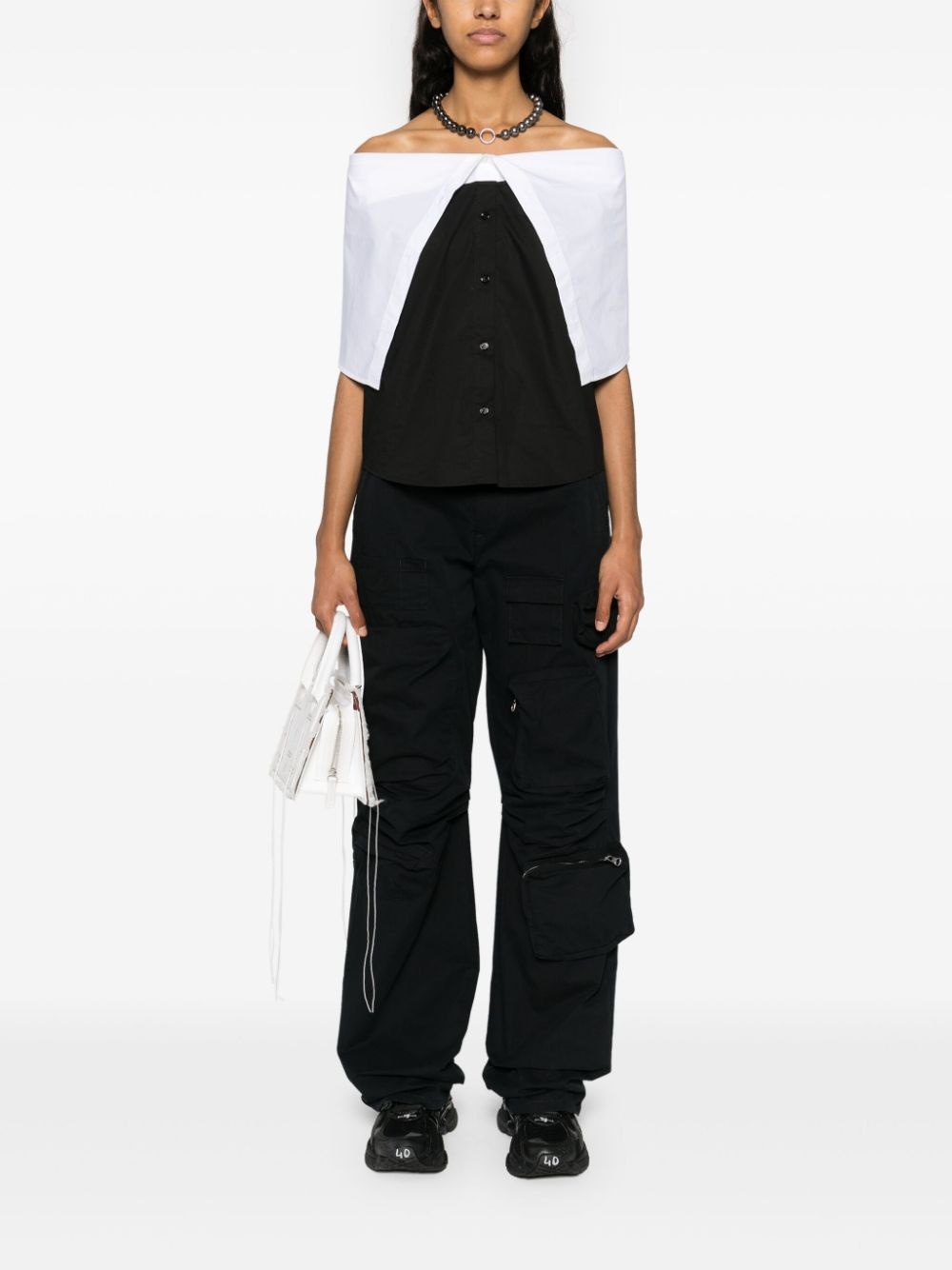 cargo straight trousers - 2