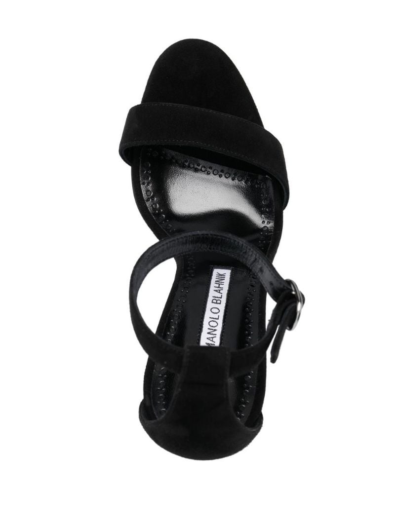 90mm ankle-strap detail sandals - 4