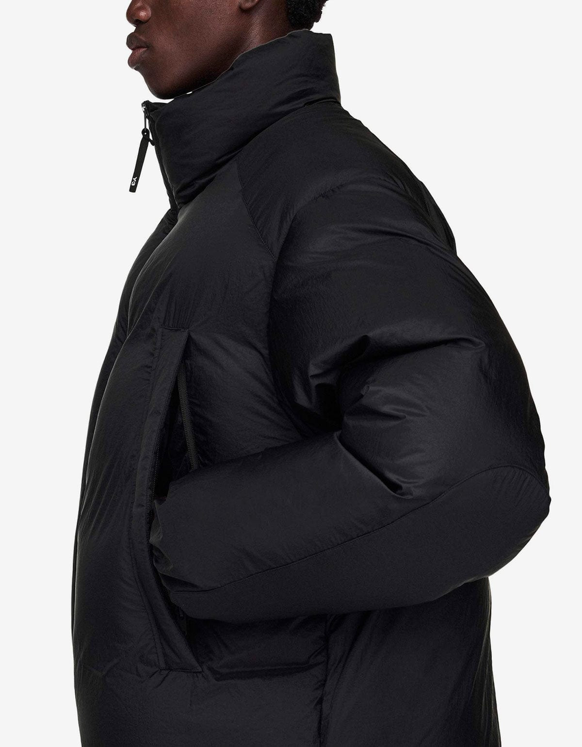 Y-3 Black Puffer Jacket - 6