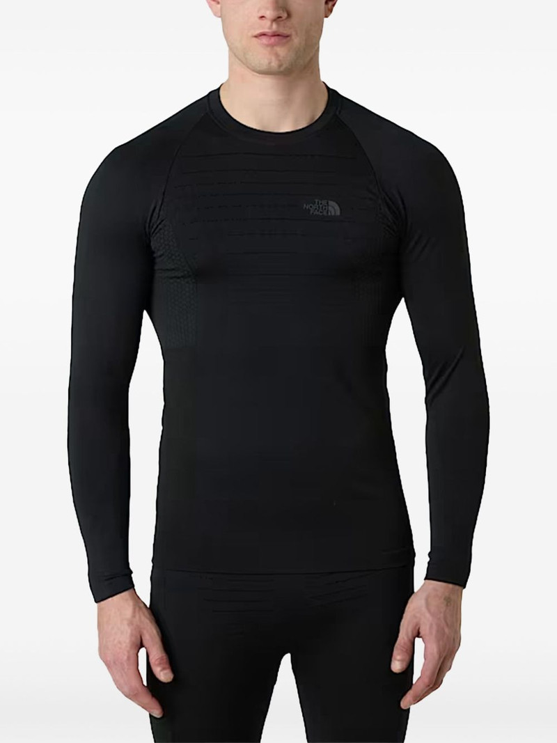 The North Face textured long-sleeve T-shirt outlook