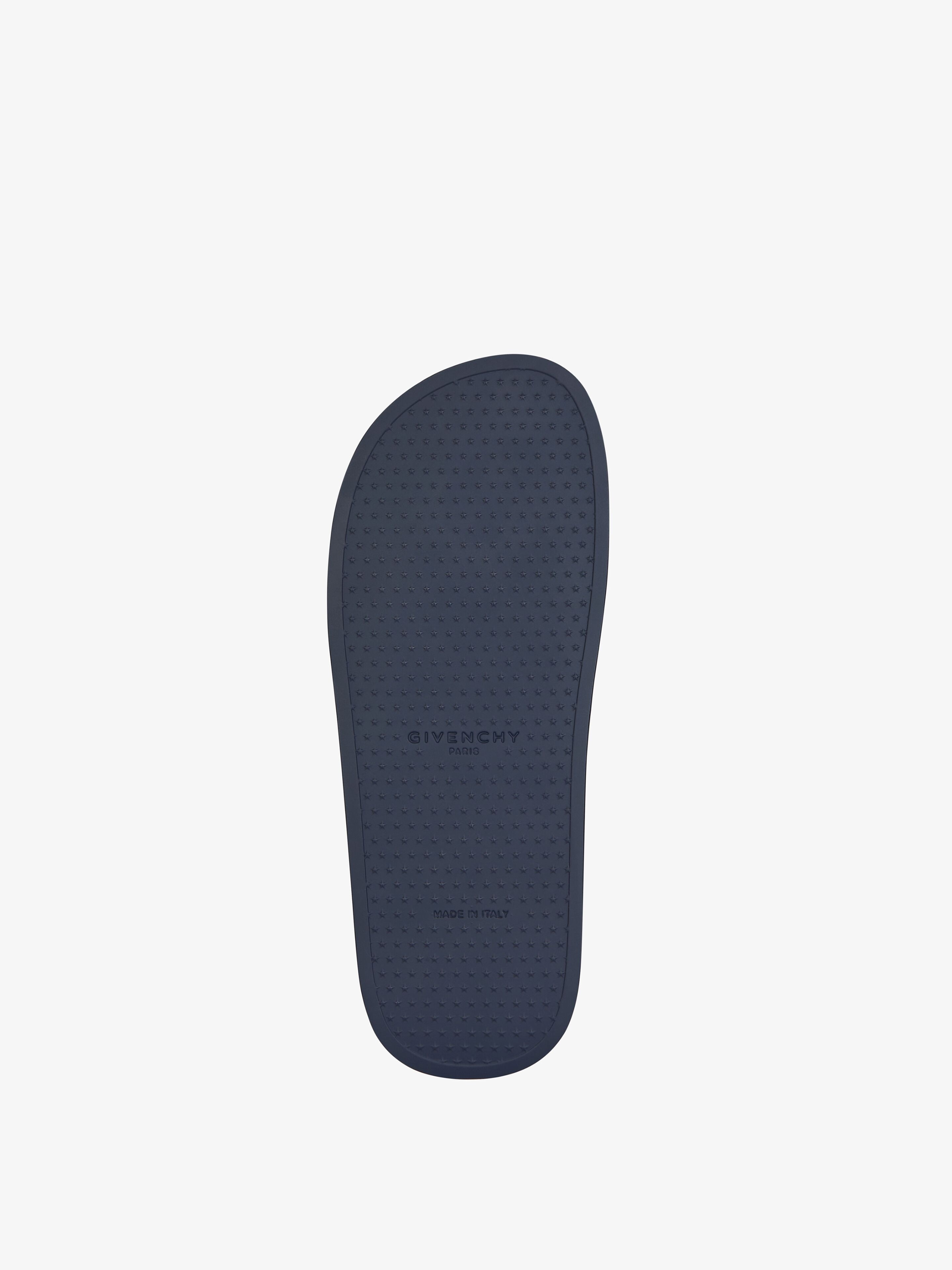 SLIDE FLAT SANDALS IN MONOGRAM 72 RUBBER - 6