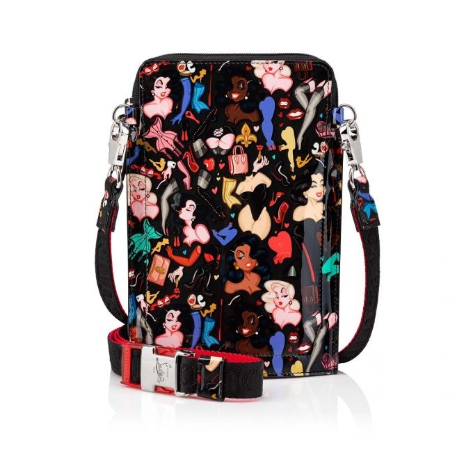 Loubilab  Patent BLACK-MULTI/BLACK - 1