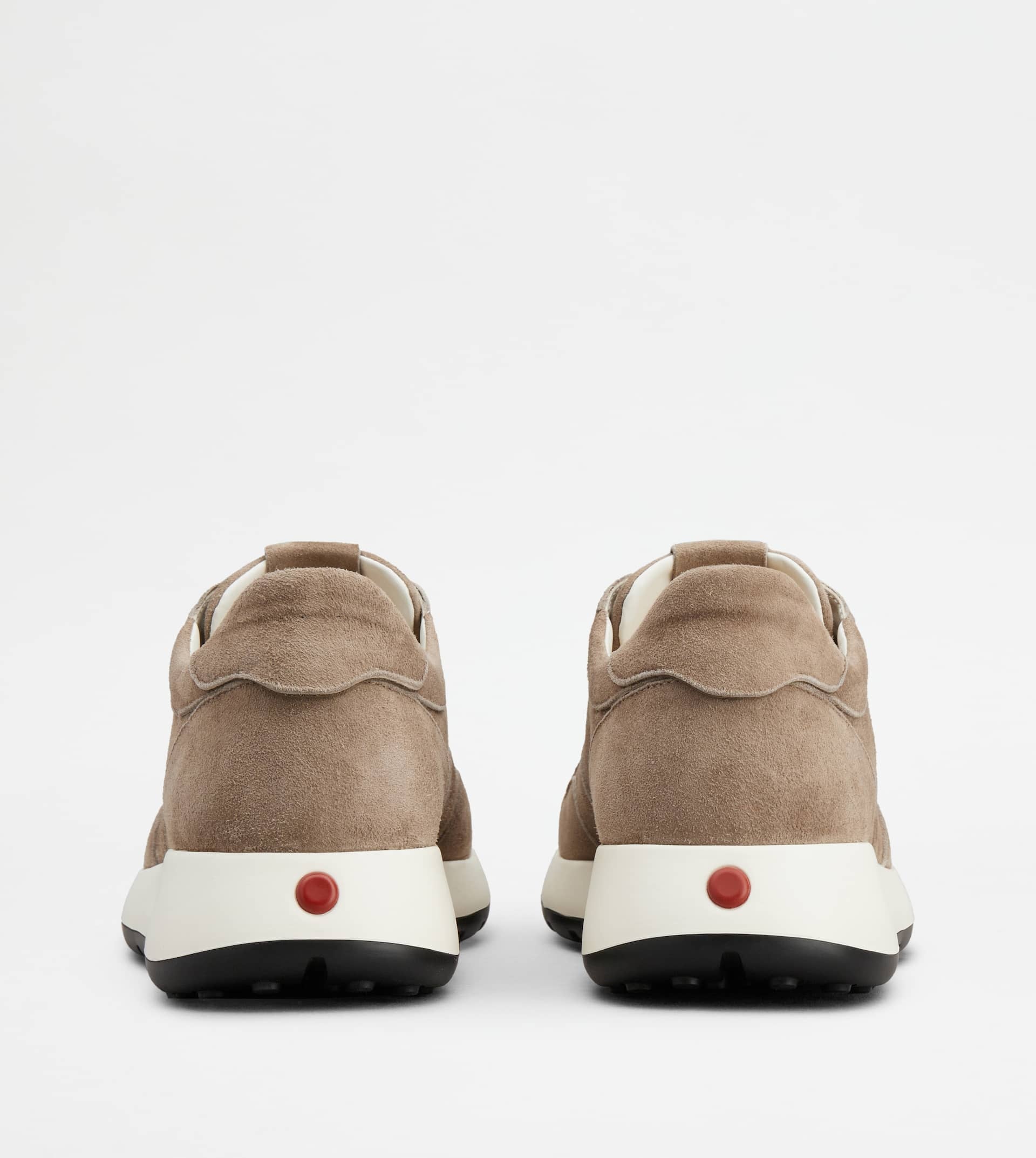 SNEAKERS IN SUEDE - BROWN - 3