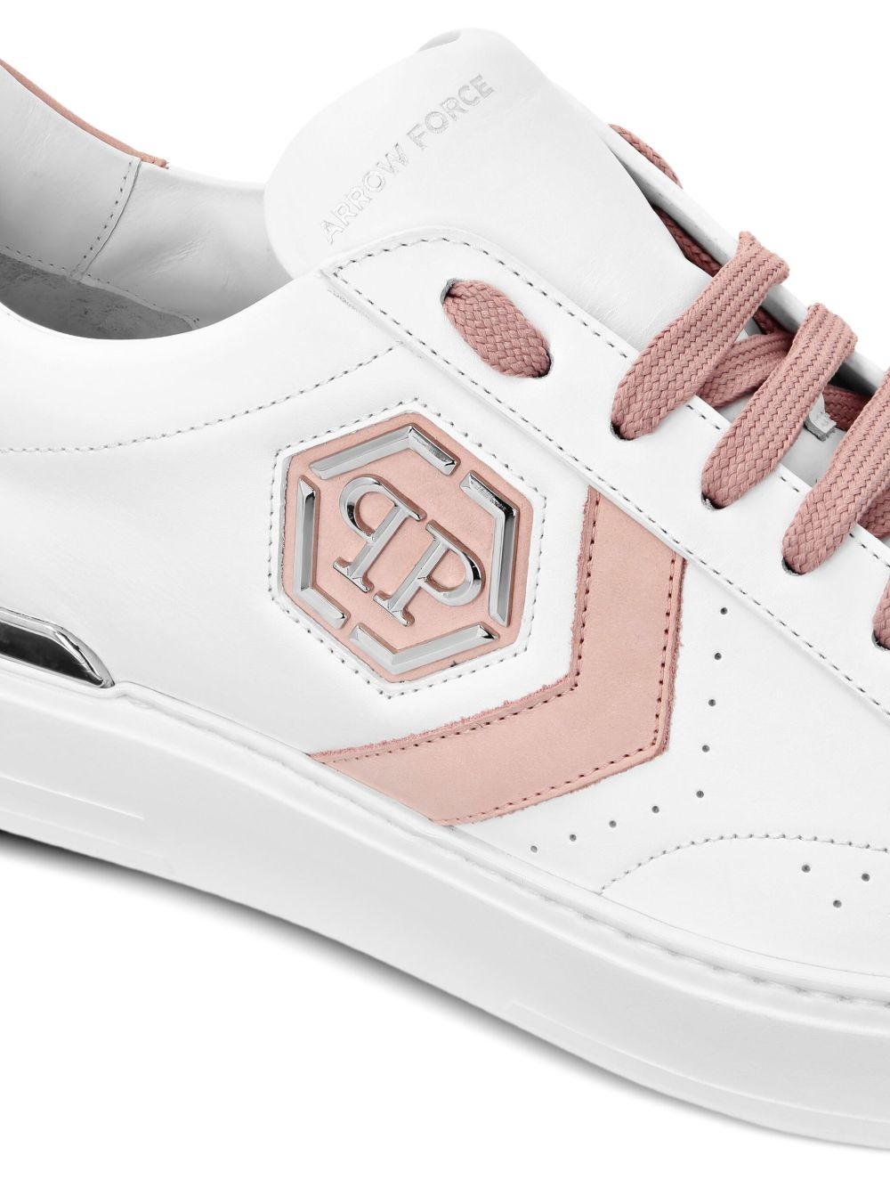 Hexagon low-top sneakers - 4