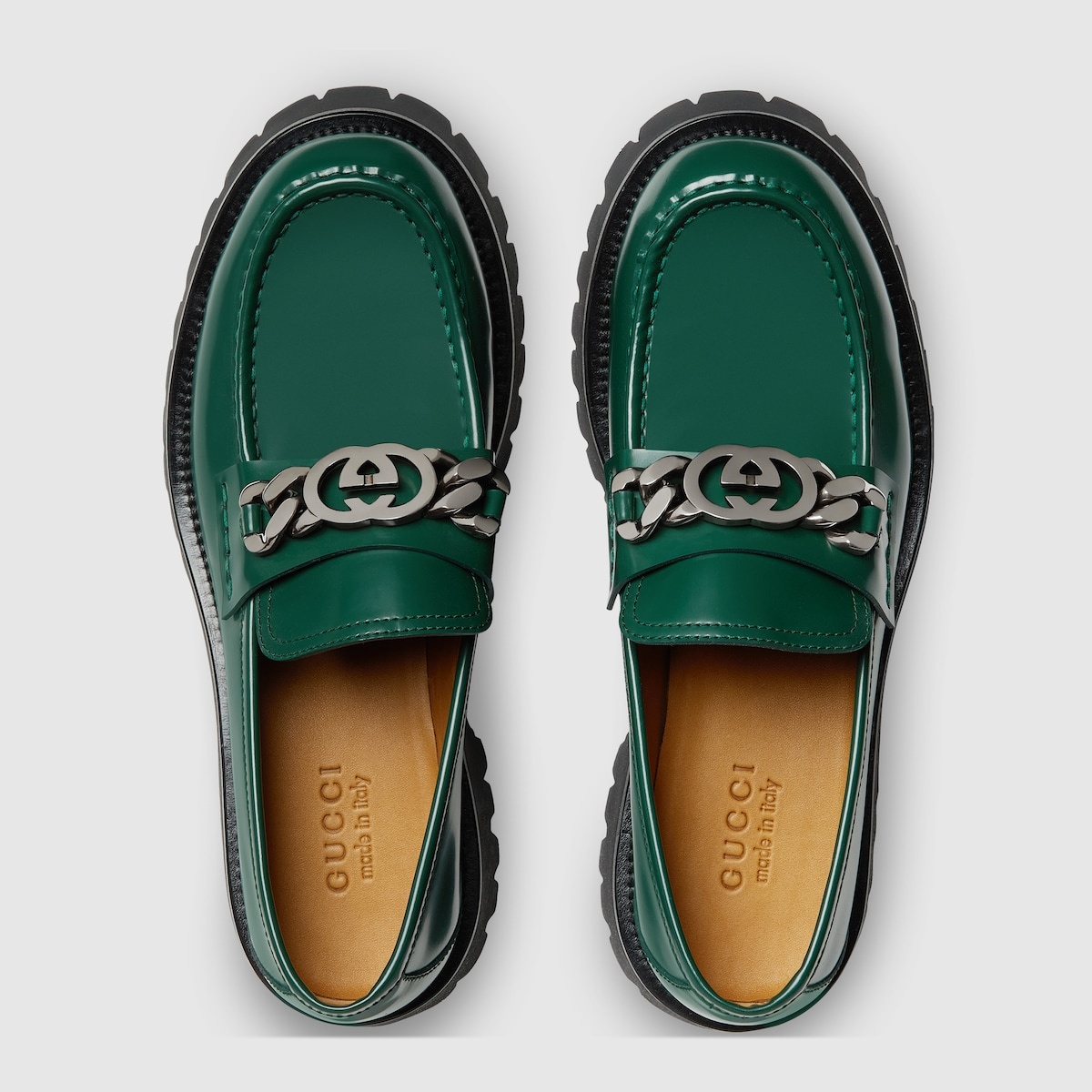 Men's loafer with Interlocking G - 5