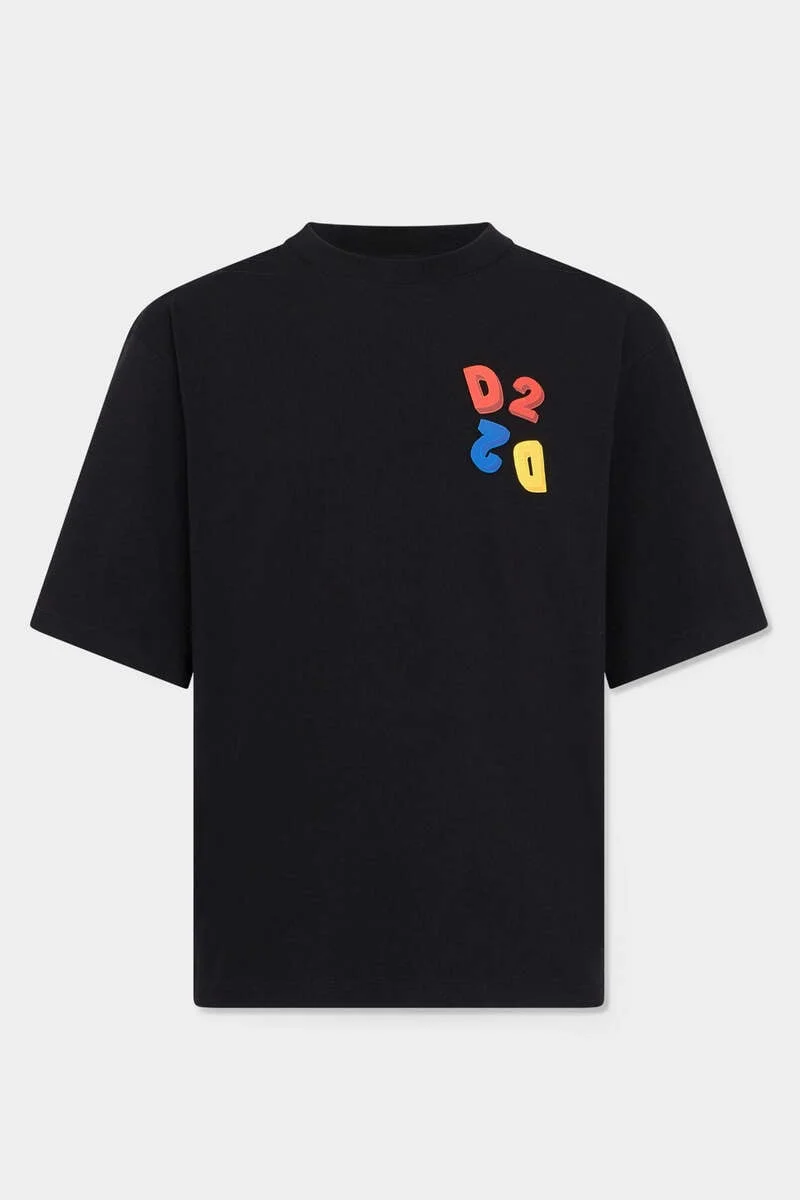 D2 UPSIDE DOWN LOOSE FIT T-SHIRT - 1
