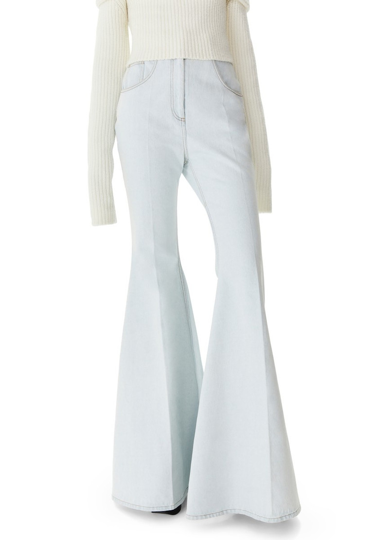 Denim flare jeans 3