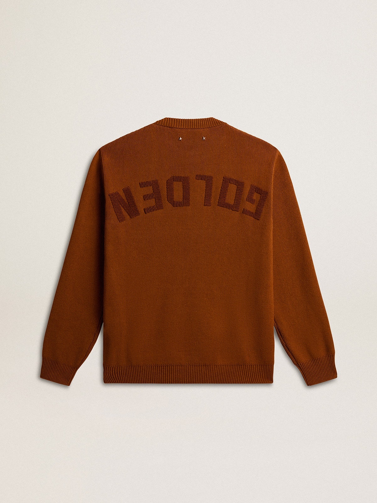 Men's crew-neck sweater with logo on the back - 2