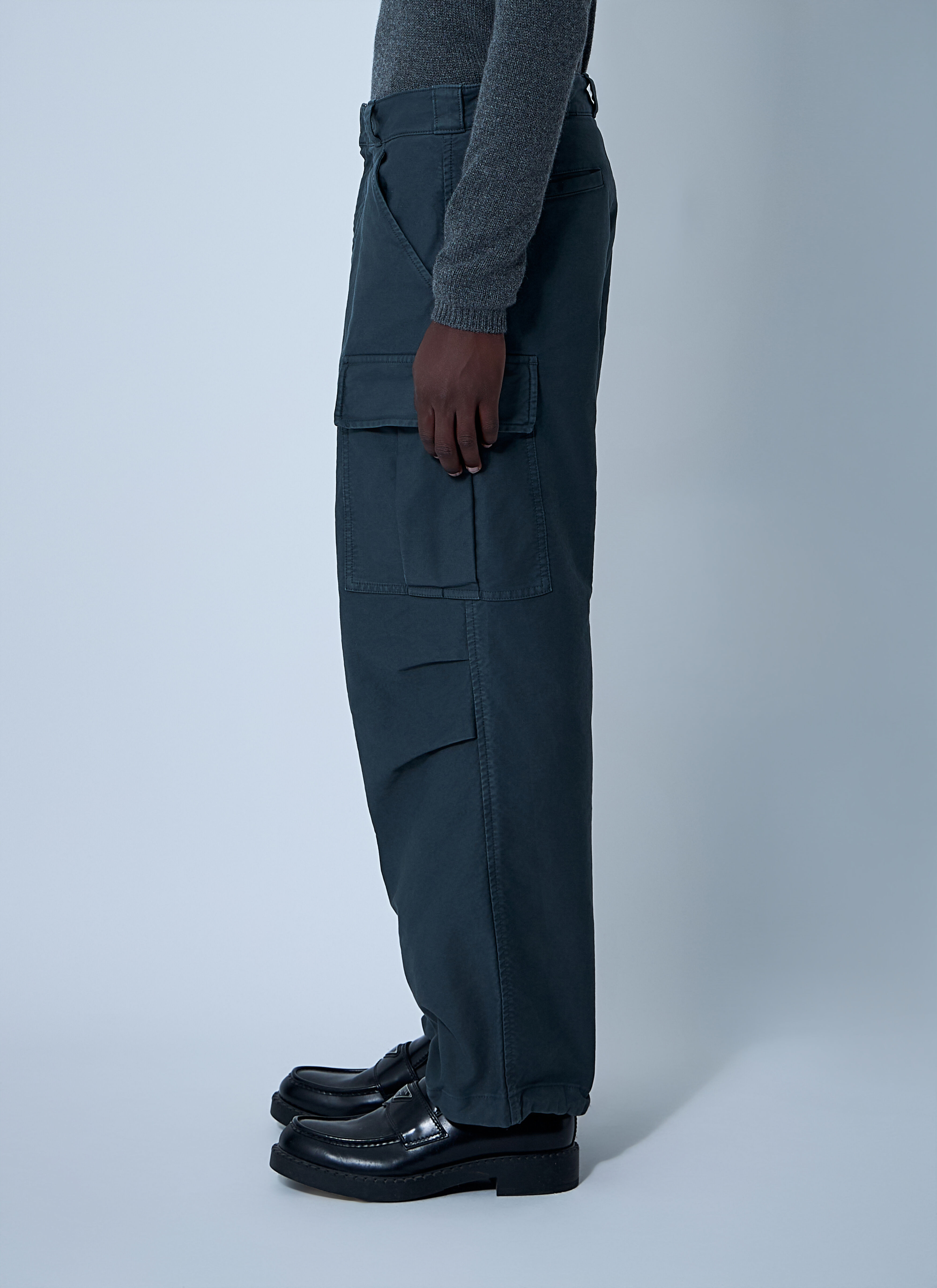 Cotton Cargo Pants - 3
